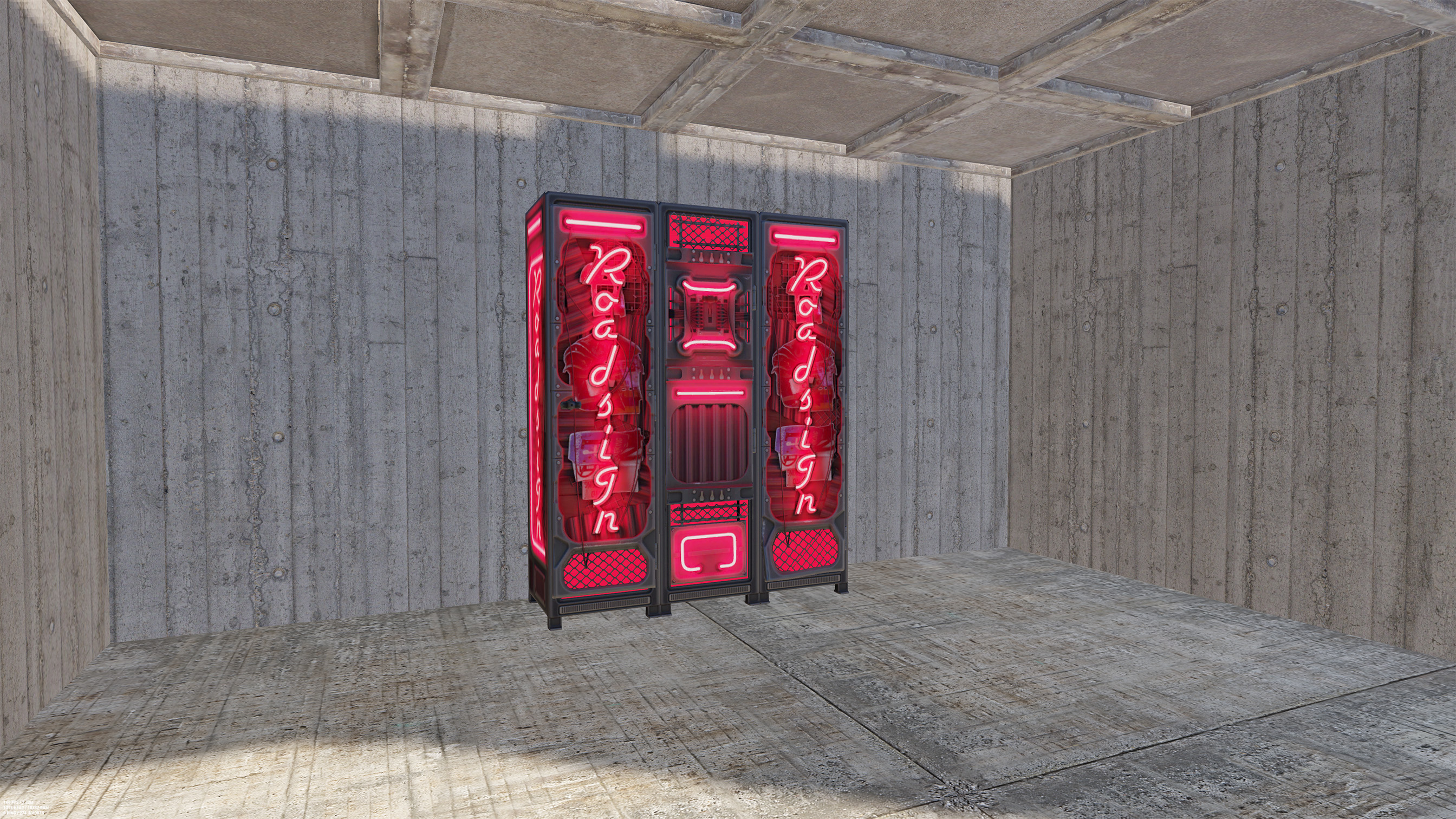 Neon Roadsign Locker thumbnail 2