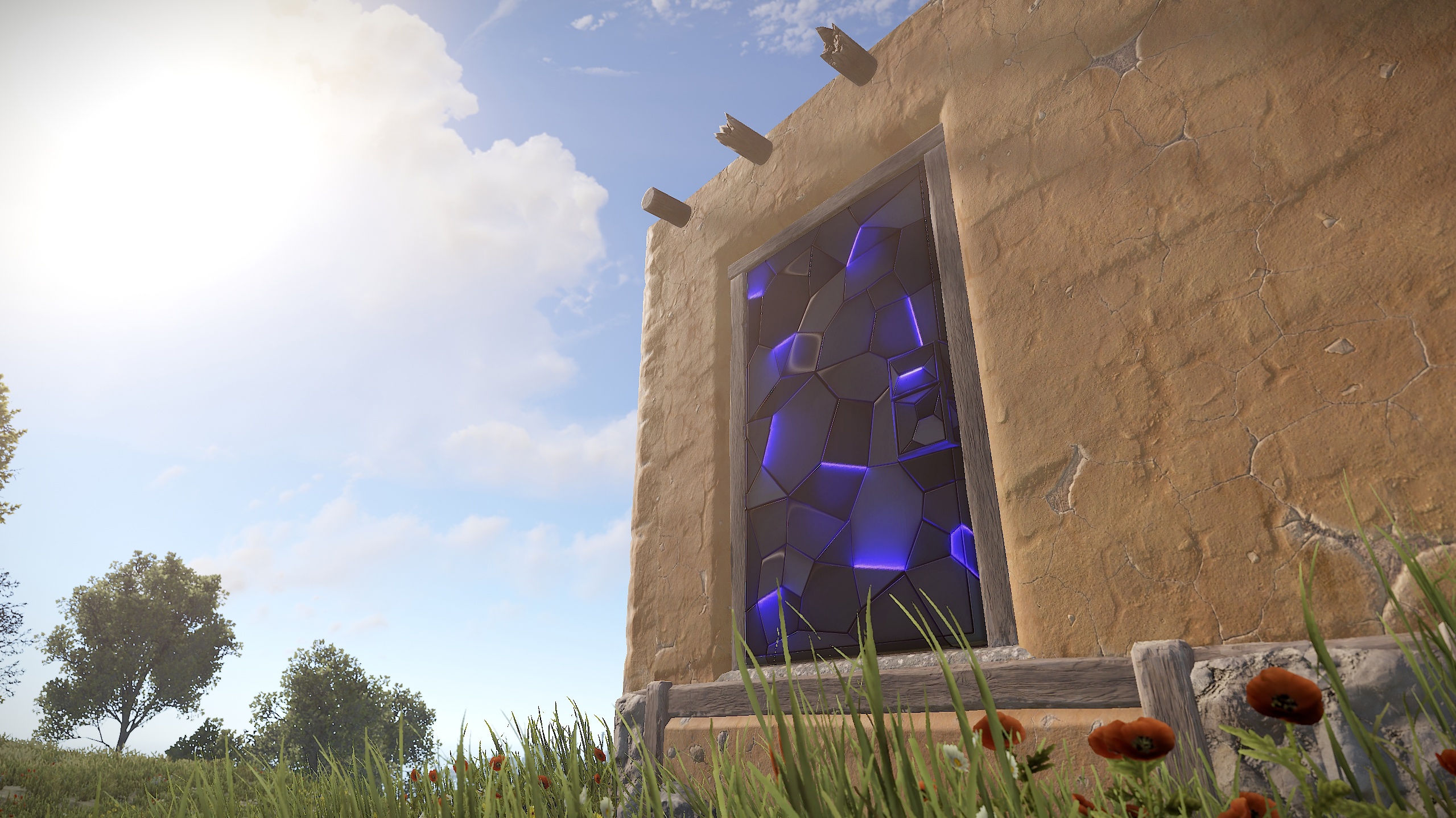 Ultramarine Metal Door thumbnail 2