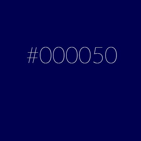 Hex Colour Clock