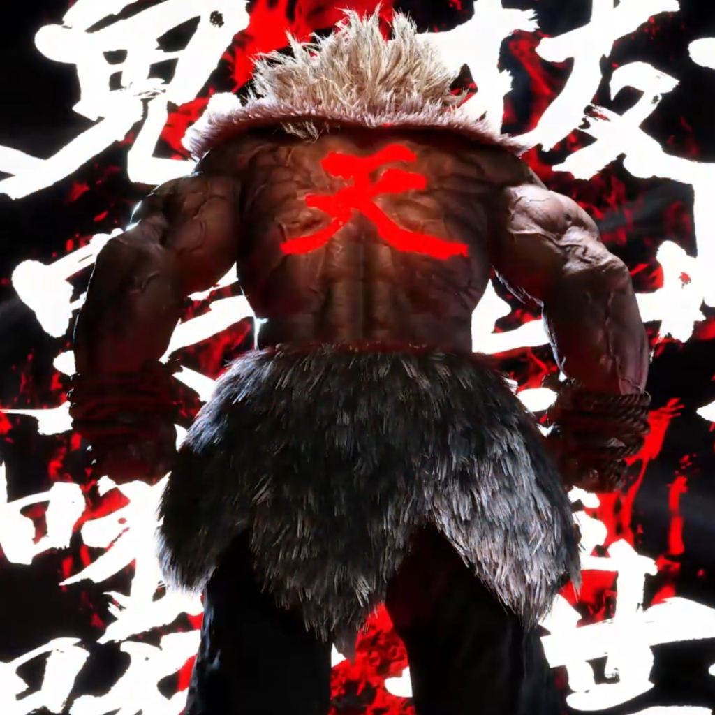 SF6 GOUKI TEE / CHARCOAL 豪鬼 Lサイズ（Steam Workshop::Street 
