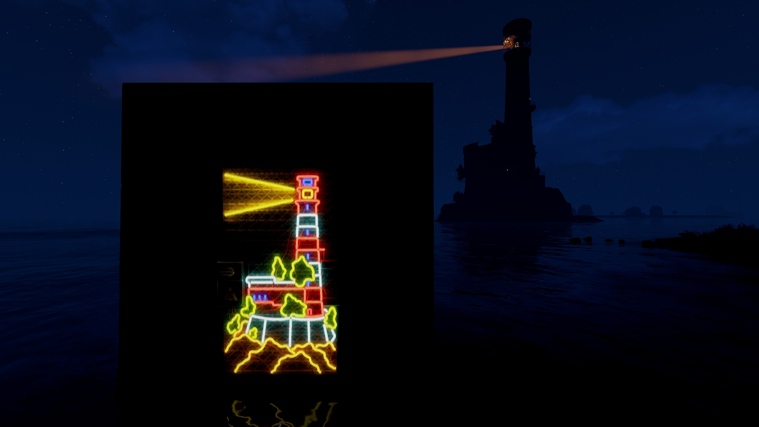 Neon Lighthouse Door thumbnail 9