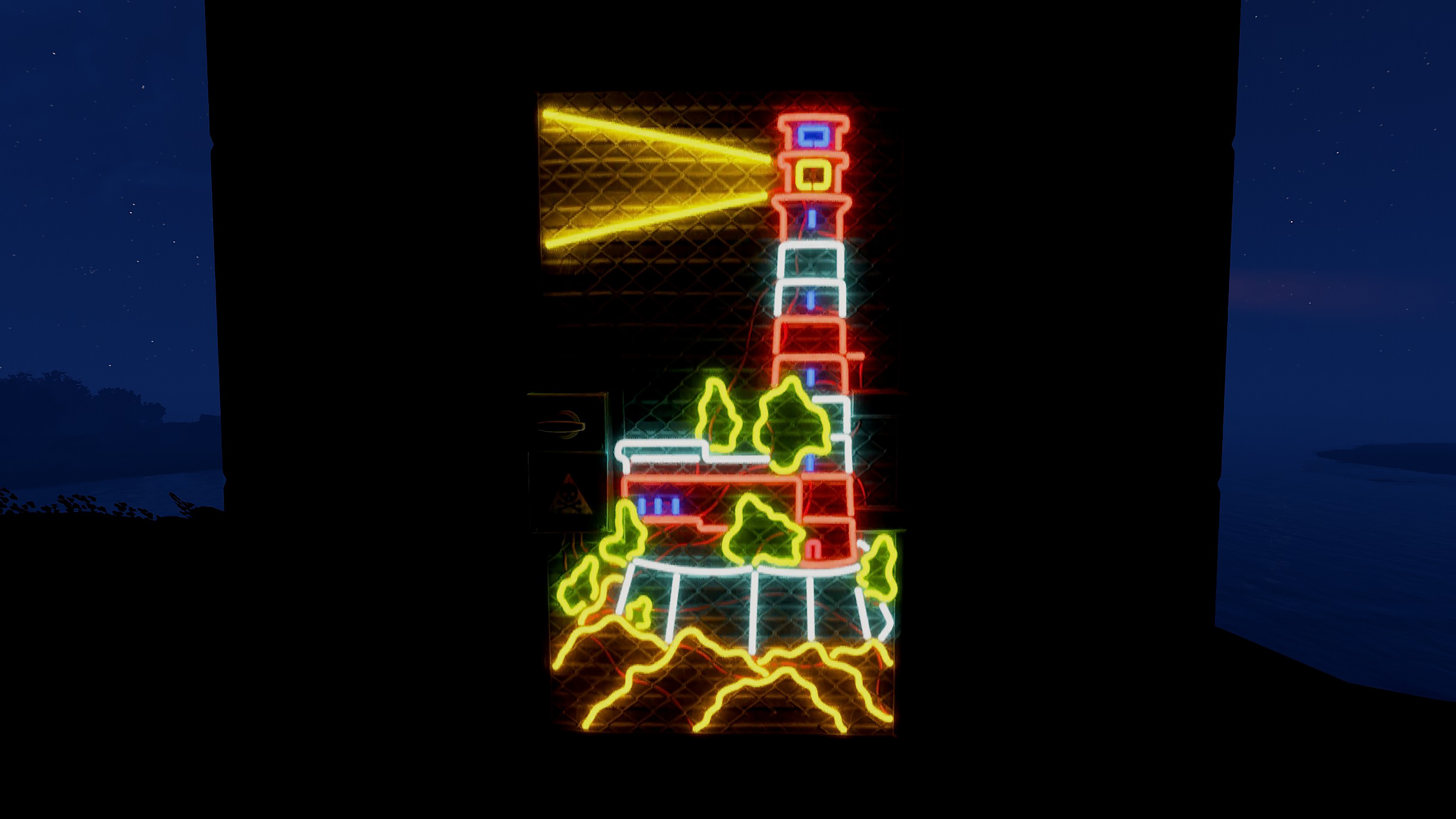 Neon Lighthouse Door thumbnail 7