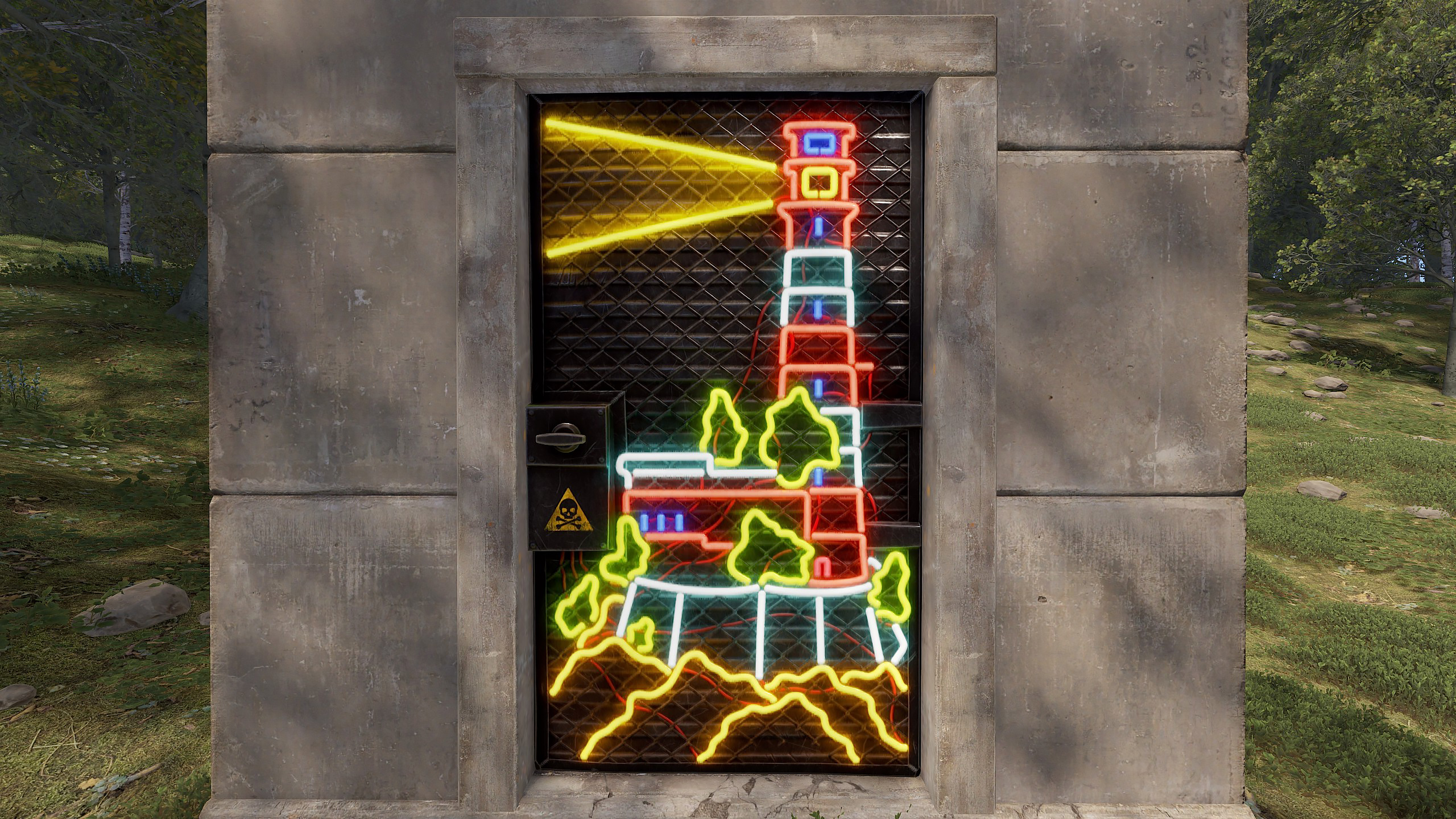 Neon Lighthouse Door thumbnail 5