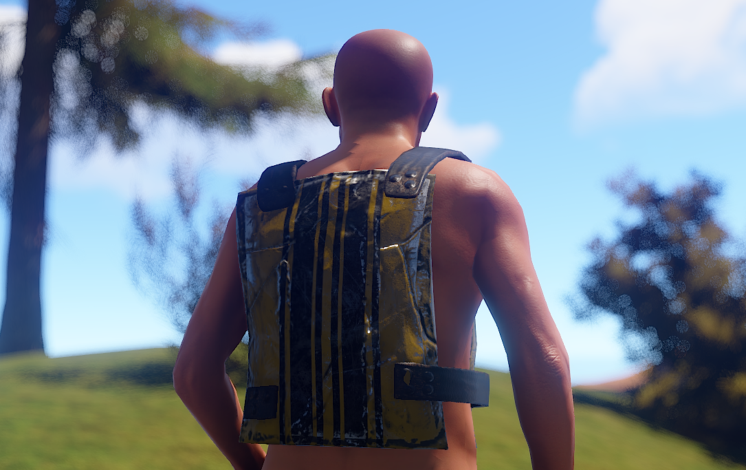 Racing Stripes Chest Plate thumbnail 2