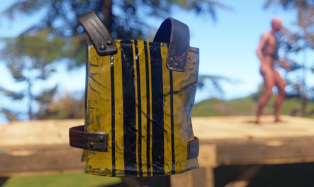 Racing Stripes Chest Plate thumbnail 3