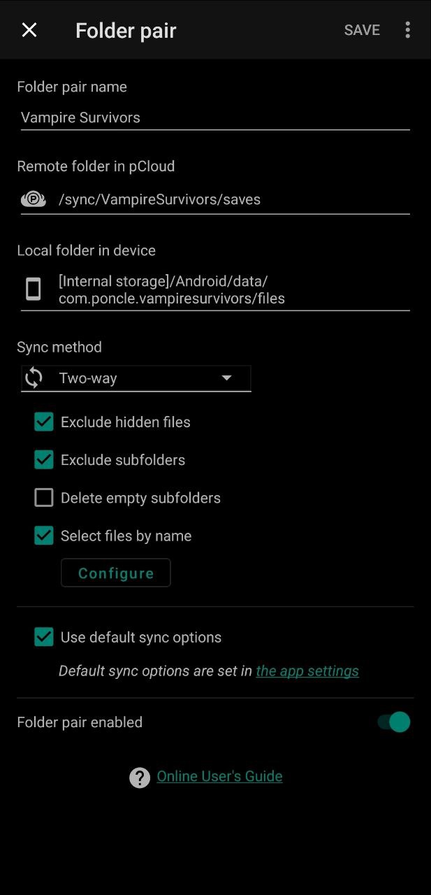 How to auto sync your Vampire Survivors save file between PC and mobile image 45