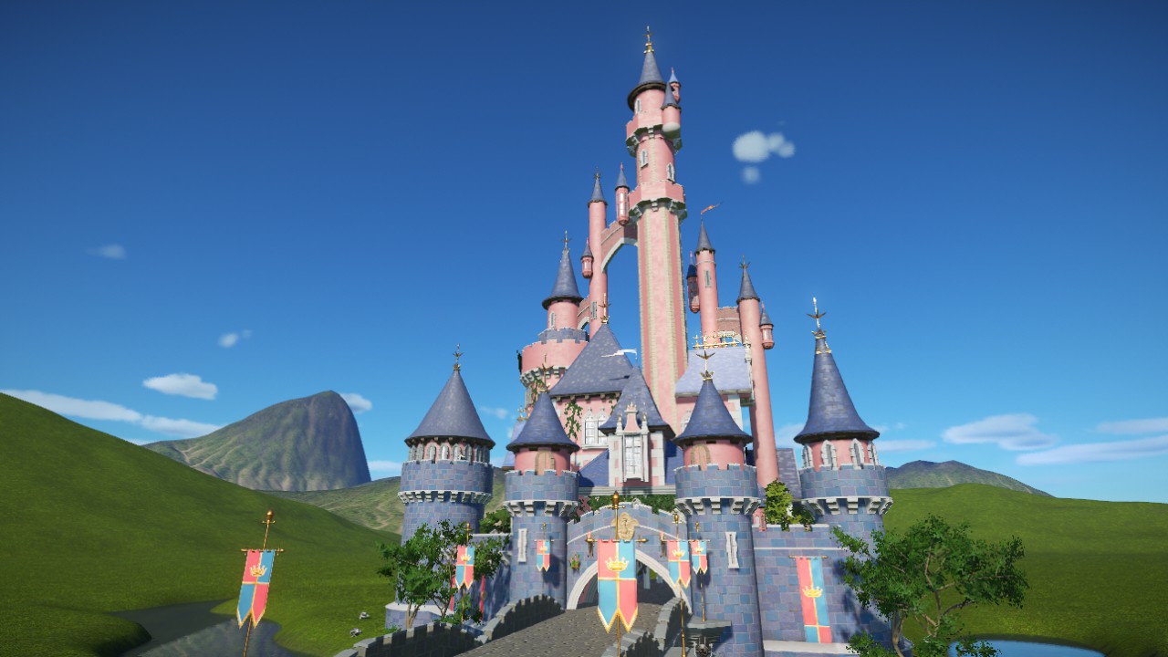 Disneyland Castle Skymods