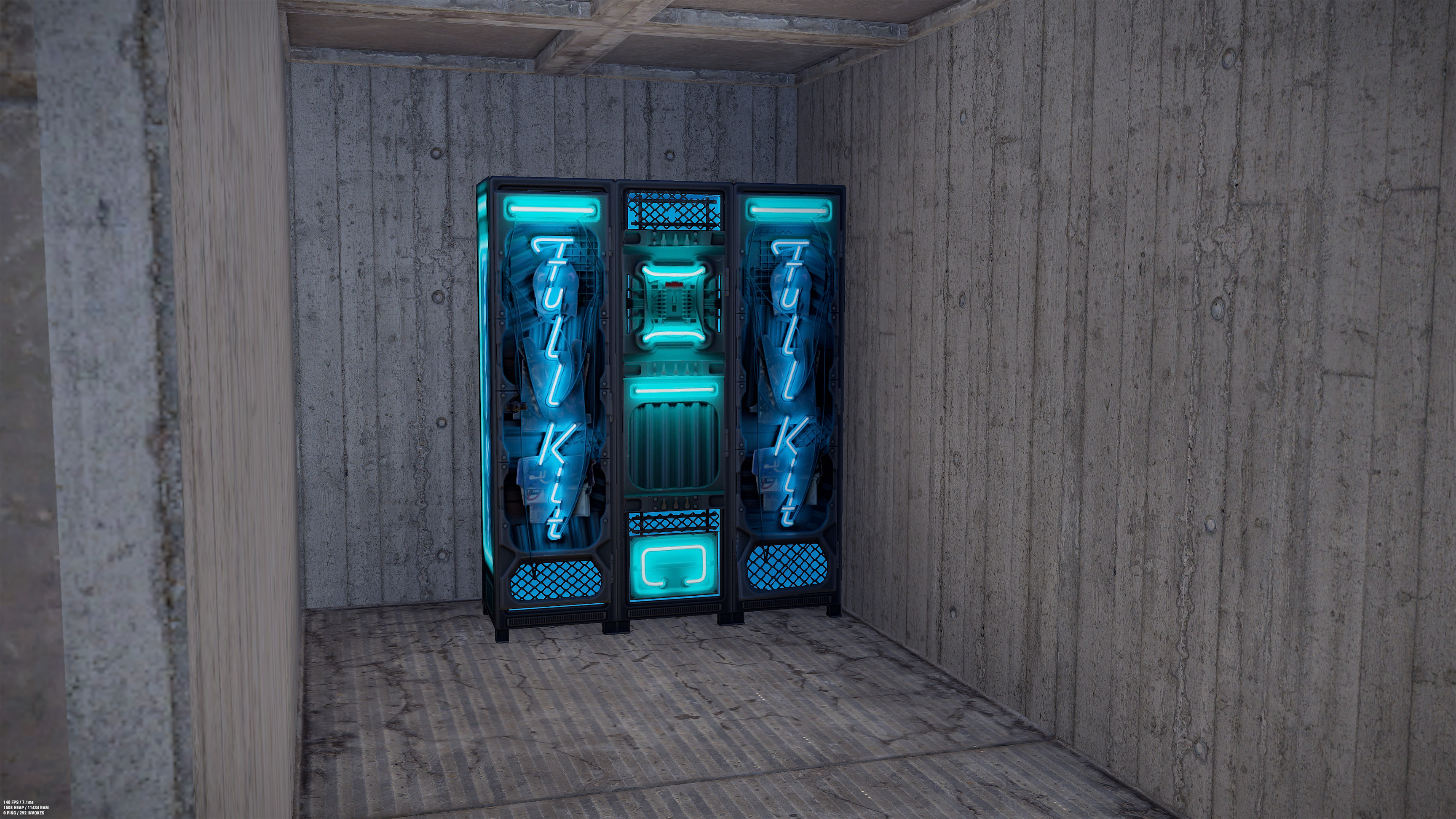 Neon Full Kit Locker screenshot 1