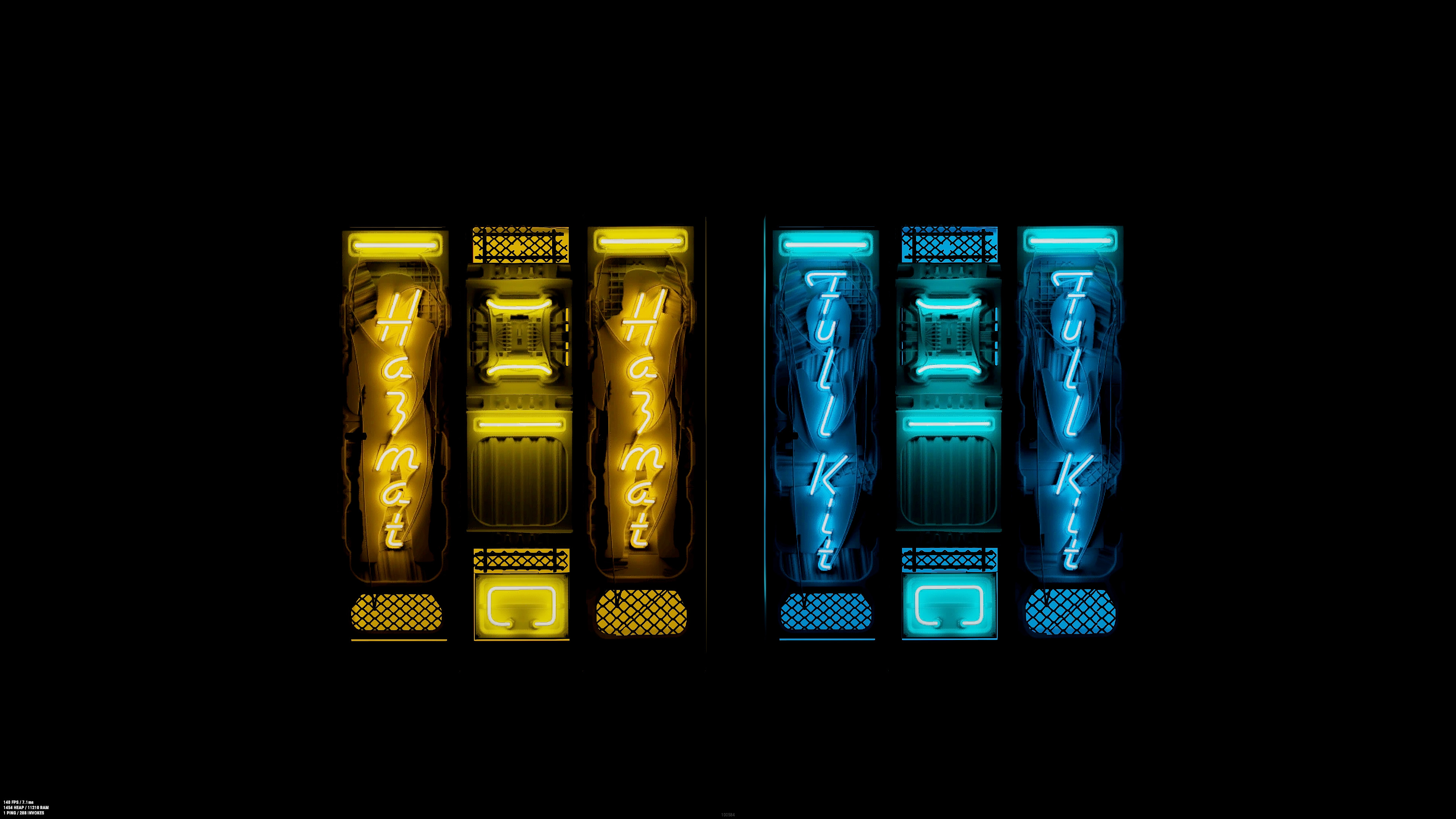Neon Hazmat Locker thumbnail 2
