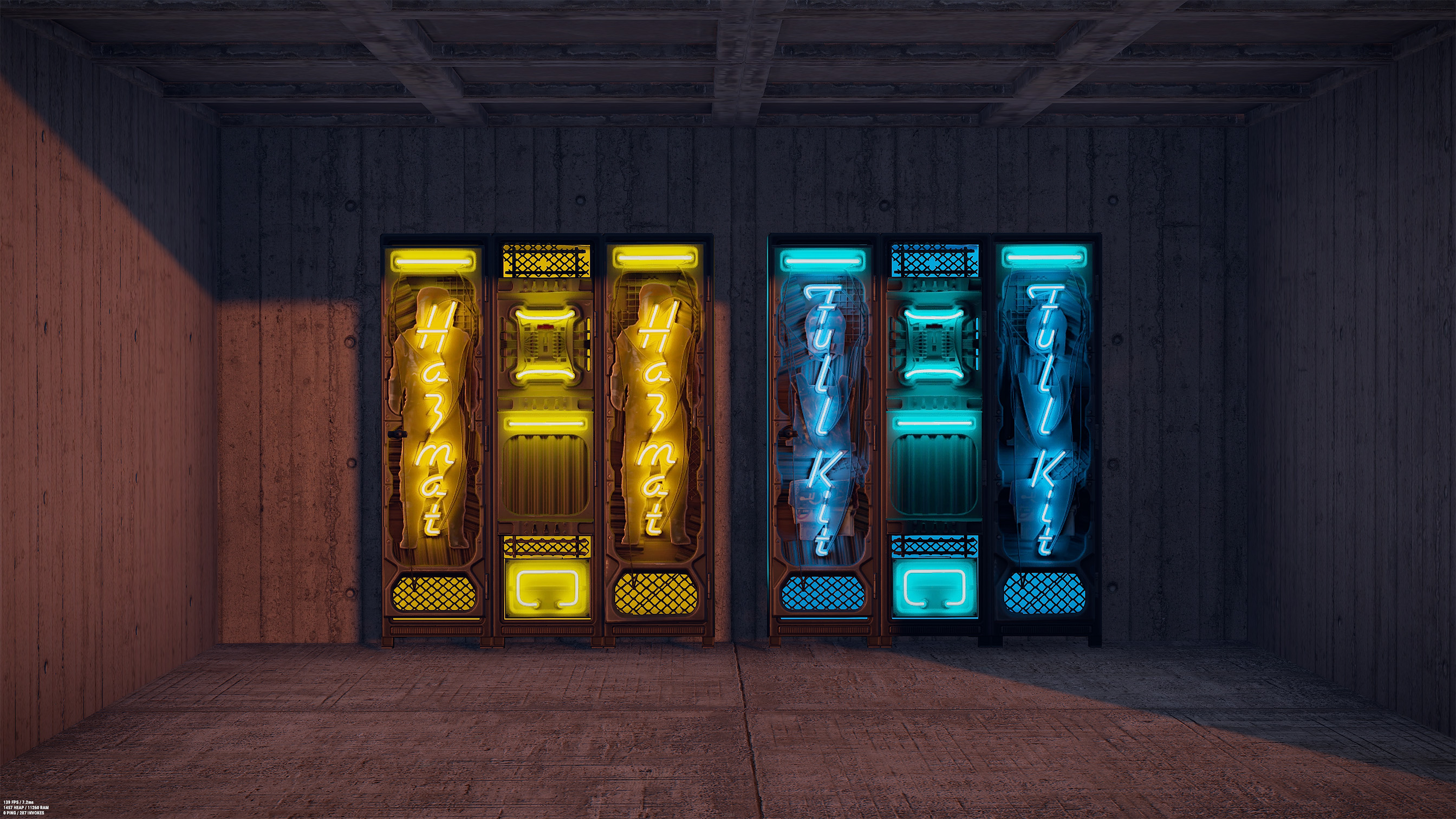 Neon Hazmat Locker thumbnail 3