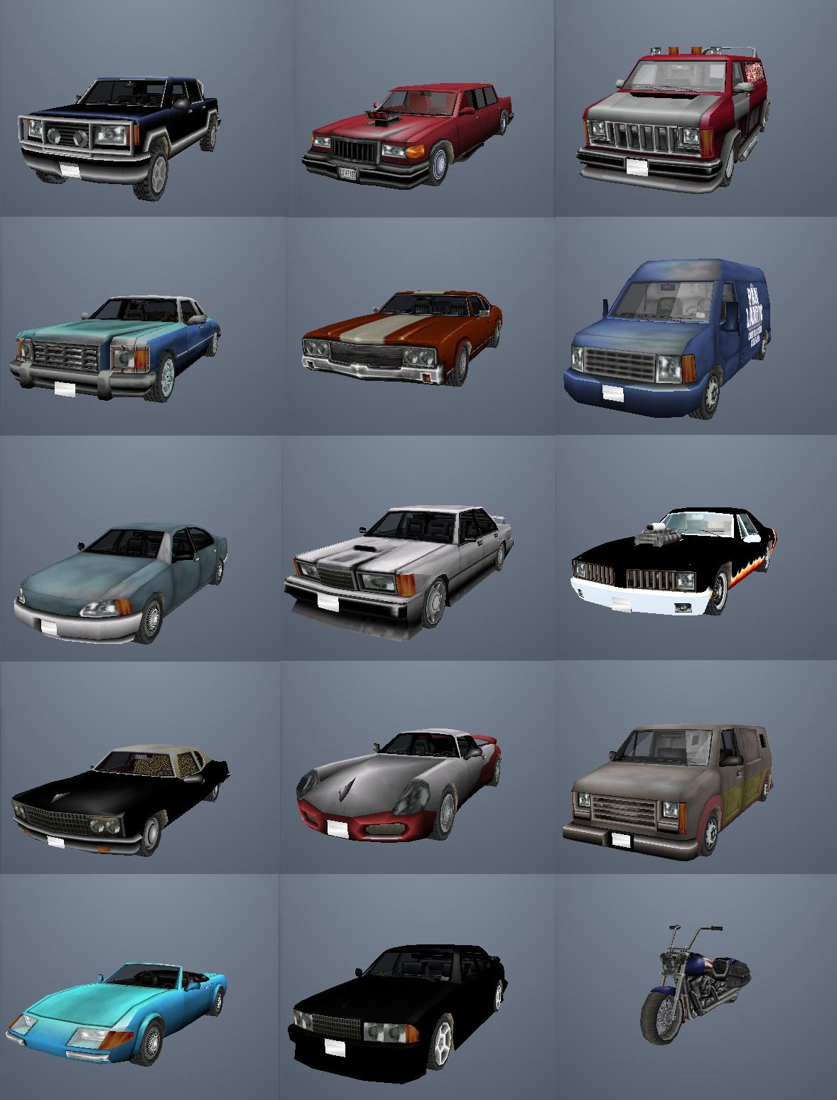 gta san andreas secret cars cheats