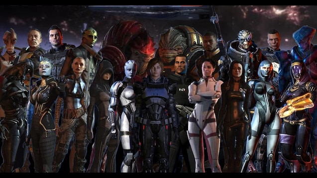Races, troops and some reapers image - Legends of Mass Effect mod