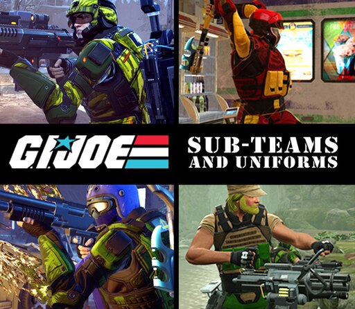 Gi joe sub teams new arrivals