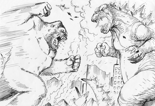 Godzilla: Hãy xem hình ảnh đầy hùng vĩ về vua của các quái vật nhật bản, Godzilla, khi anh ta hủy diệt thành phố và đối đầu với các kẻ thù khác trong bộ phim ăn khách.