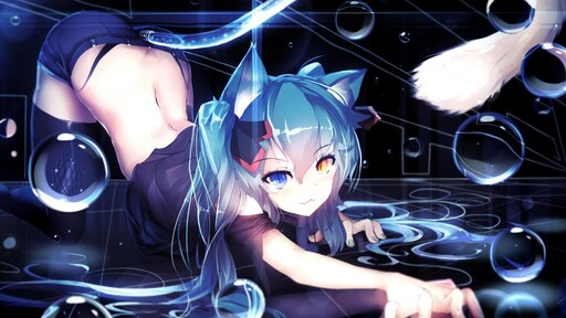 Anime Galleries dot Net - Nya~ Nya~/reaper catgirl Pics, Images,  Screencaps, and Scans