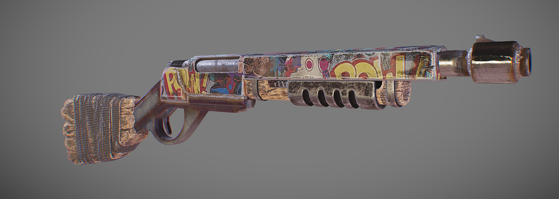 Urban Afterburn Pump Shotgun thumbnail 2