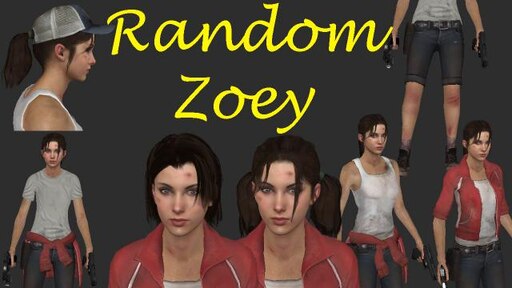 Only Rokiahi Zoey (request) (Mod) for Left 4 Dead 2 