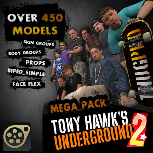 Steam 创意工坊::Tony Hawk Underground 2 MegaPack