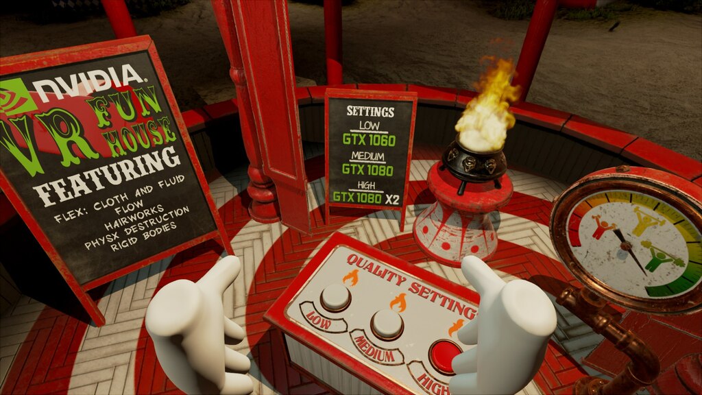 Nvidia sale vr funhouse