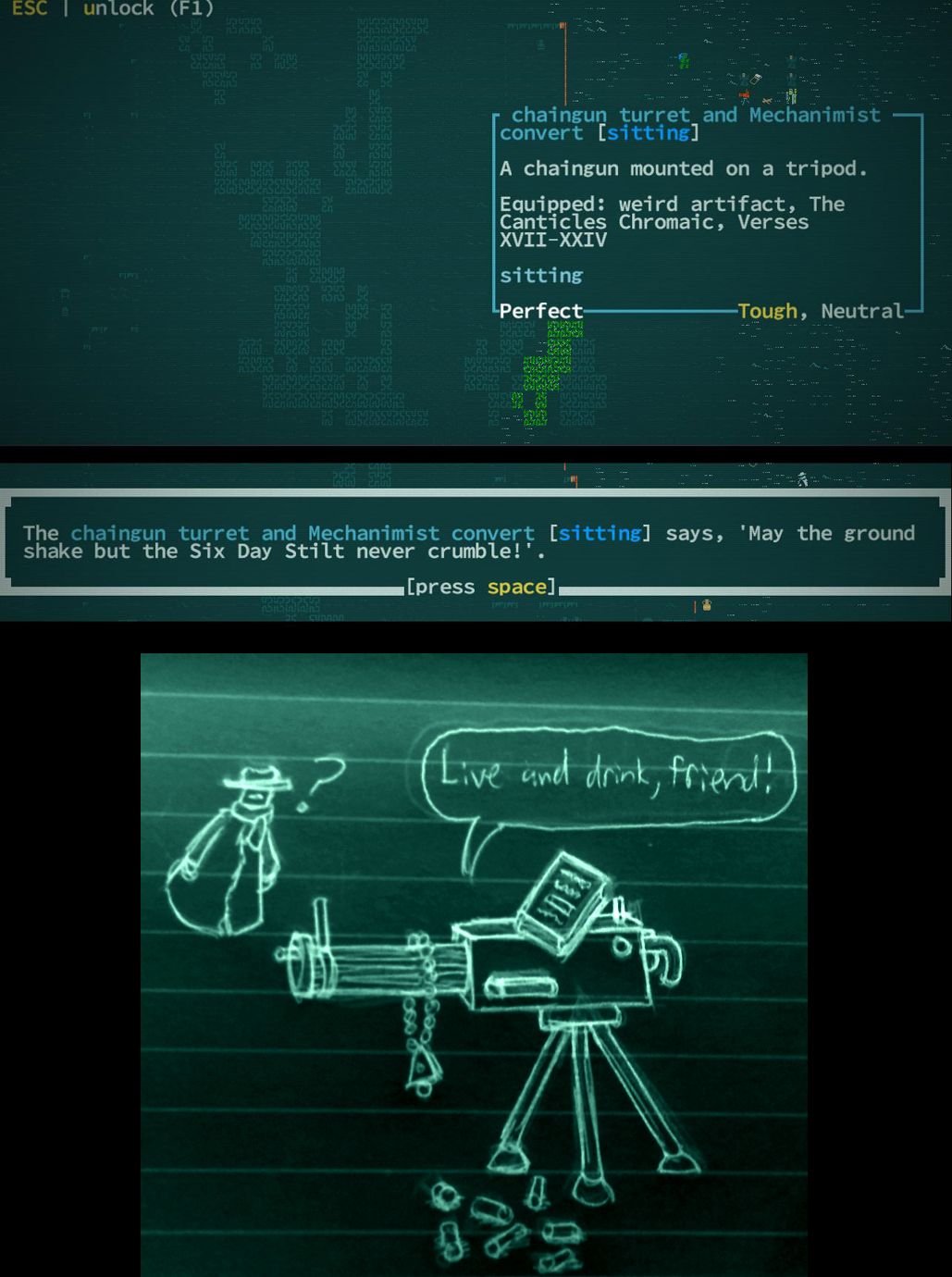 caves of qud proselytise