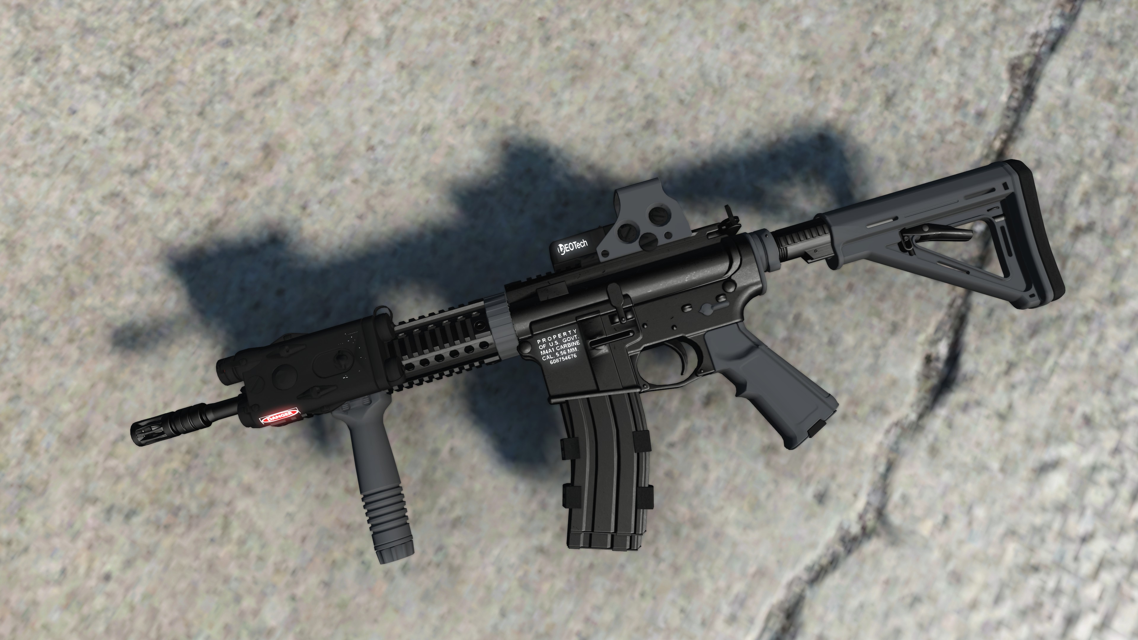 This mod adds a M4A1 SOPMOD to Fallout 4