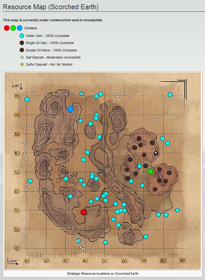 Steam Community Ark Scorched Earth Resource Map