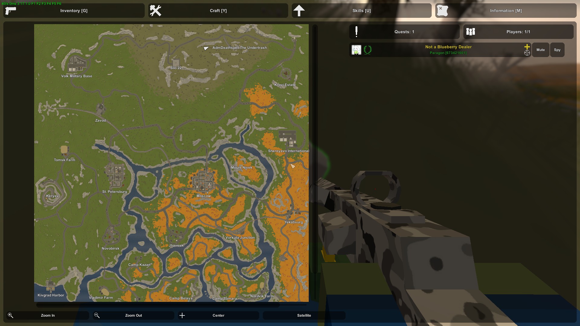 Карта россии в unturned