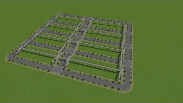 steam workshop high density street layout