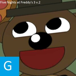 Five Nights At Freddy's Animated 3' Freddy