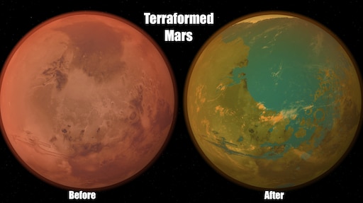 steam toplulugu terraformed mars