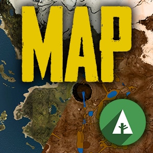 Interactive The Forest Map. Locations of items, tools, utilities, caves and  more.