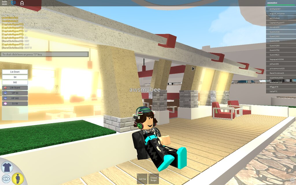 How To Sit In Any Roblox Game