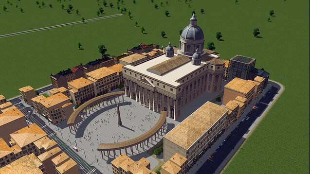 Roman Forum and Basilica Minecraft Map