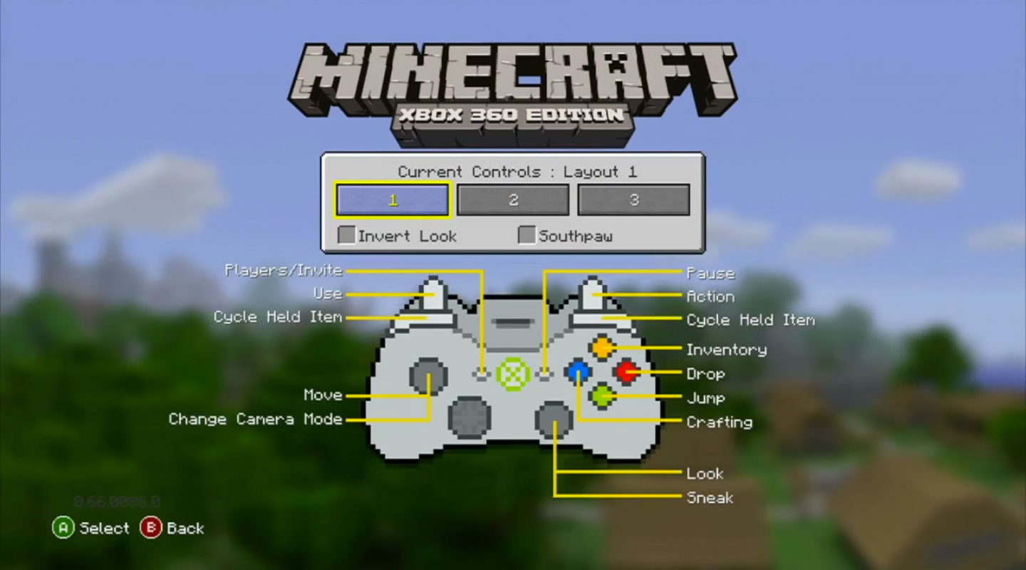 Steam Workshop Minecraft Xbox 360 S Layout 1
