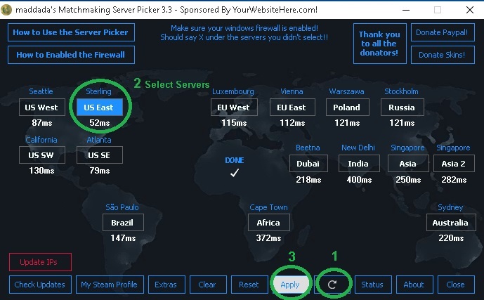 cs go matchmaking server einstellungen