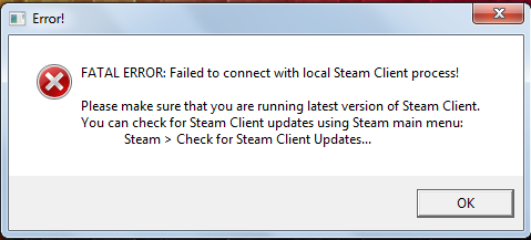 Окно ошибки при запуске КС го. Fatal Error CS go. Ошибка при запуске КС го Fatal Error. Fatal Error failed to connect with local Steam client process CS go.