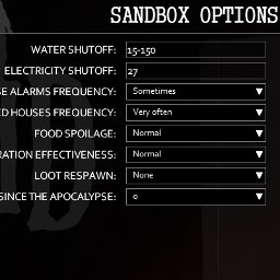 Project Zomboid: How to Configure Sandbox Settings
