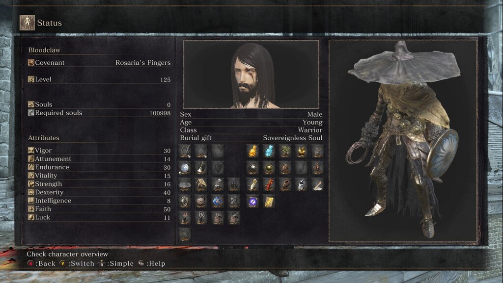 Steam Community Screenshot My Current Build Faith Dex