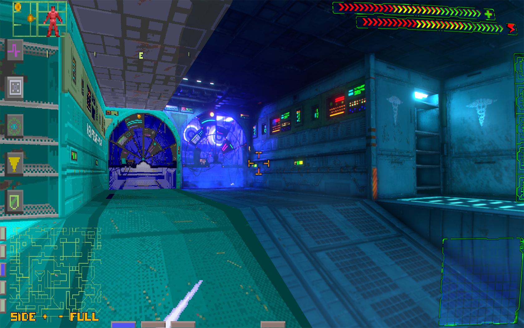 system shock enhanced edition fullscreen