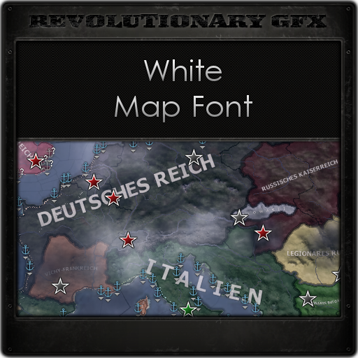 Hoi4 Mod Rgfx White Map Font マップ上の文字を白にする
