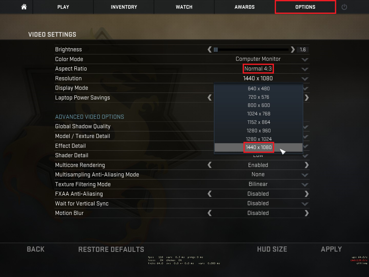 Steam Community Guide How To Play Cs Go With 4 3 Resolution In Full Hd Nvidia 19x1080 Monitor