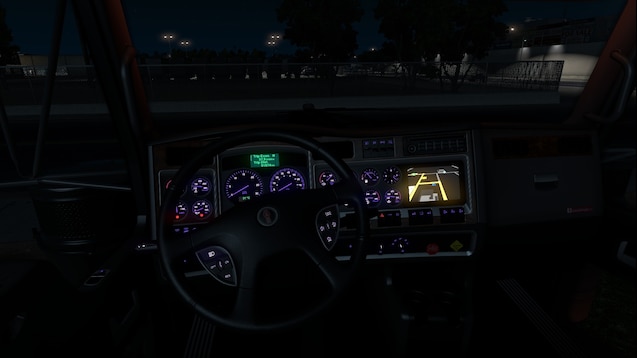 Steam Workshop Kenworth W900 Dashboard Purple Light