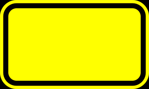 Желтая рамка вокруг экрана. Желтый прямоугольник. Желтый прямоугольник с закругленными углами. Желтая рамка. Прямоугольник для надписи.