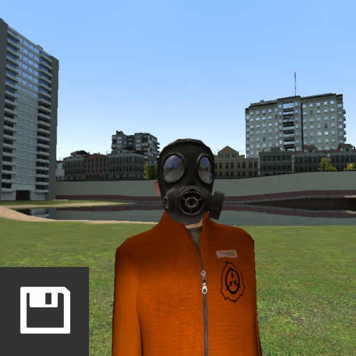 Workshop::scp jumpsuit with gas mask