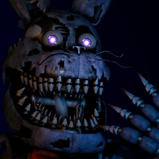 Five Nights At Freddy's 4 Nightmare Bonnie - Fnaf Nightmare Bonnie