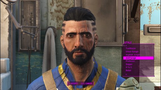 Fallout 4 hair фото 100