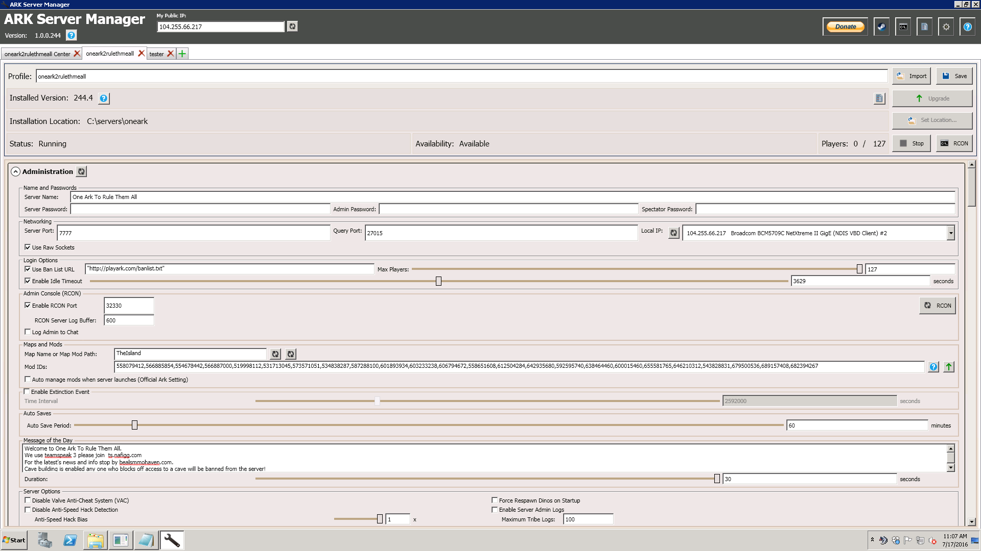 Steam コミュニティ ガイド Ark Server Manager