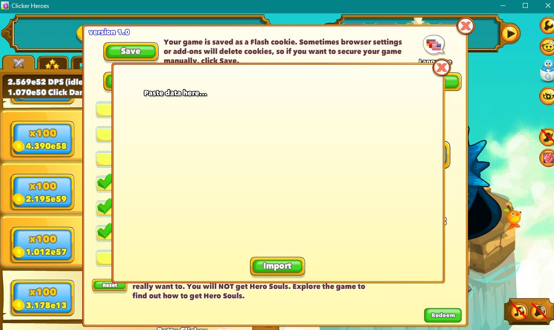 Clicker Heroes Hack download and get unlimited Gold, DPS and