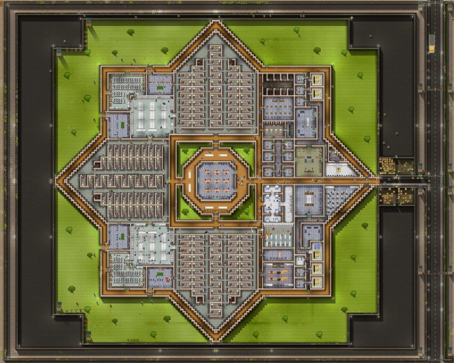 Made Island Prison Map for Upcoming Multiplayer Prison Escape Game