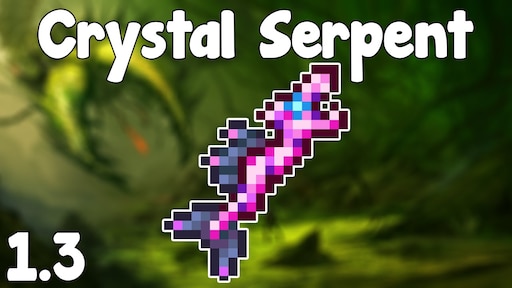 Crystal gets. Кристальный змей террария 1.4. Кристальный змей террария. Змея террария. Кристаллический змей.